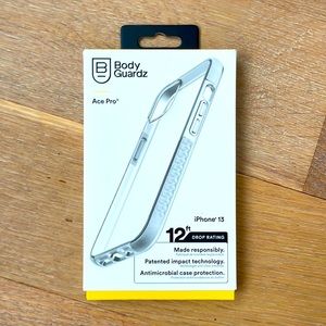 Body Guardz - Ace Pro - Iphone 13 CLEAR phone case.  BRAND NEW